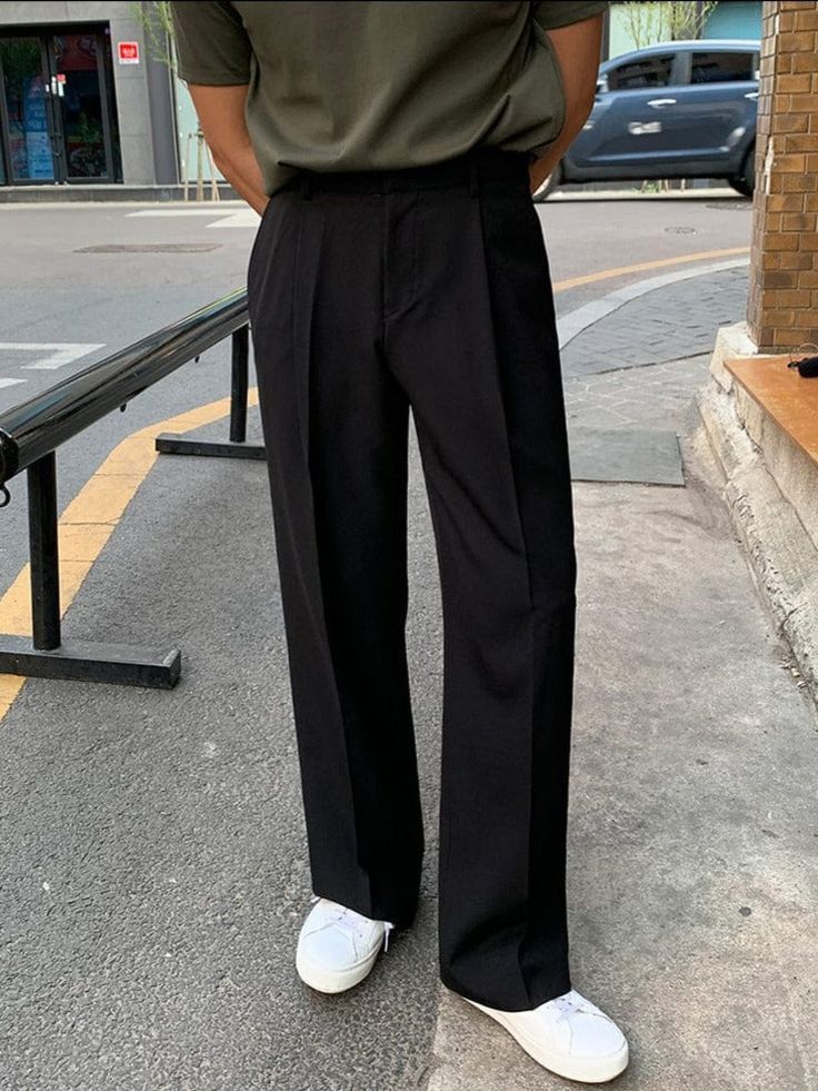 Japanese Formal Pants for Men – Premium Stretch Slim Fit Office Trousers - Image 5